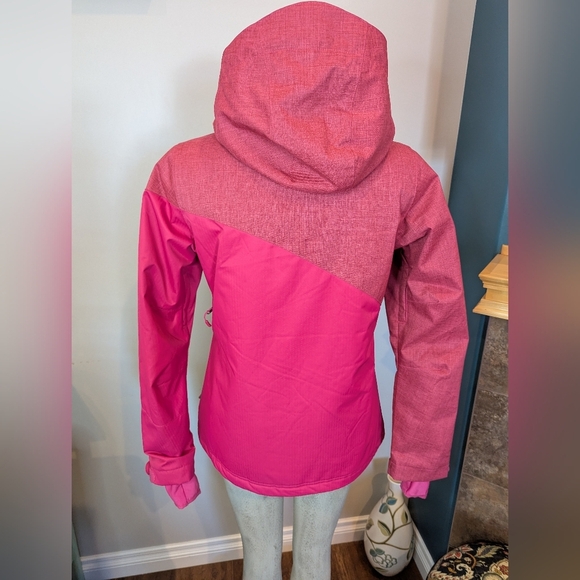 O'Neill Pink & Navy Explore series ski Jacket Women's Size Small - Picture 9 of 14